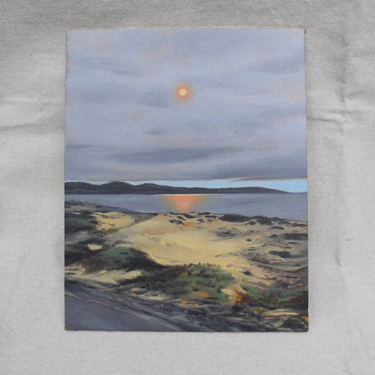 Original Figurative Landscape Painting by Liz Parker Art