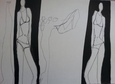 Original Body Drawings by EMPAR BOIX