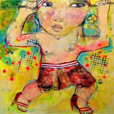 Original Expressionism Women Paintings by EMPAR BOIX