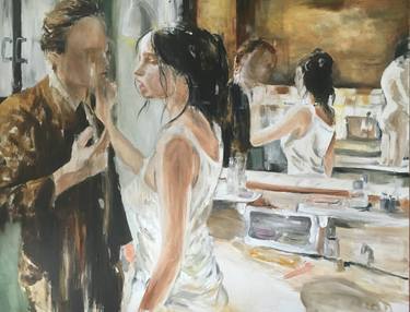 Print of Figurative People Paintings by Silvia Paci