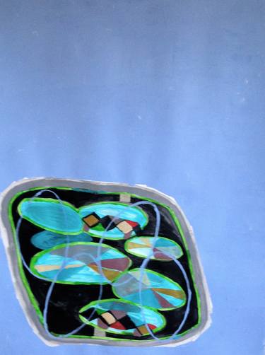 Original Abstract Painting by Philip Ofili