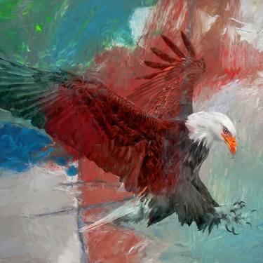 Philadelphia Eagles Football Painting by Tony Rubino - Fine Art