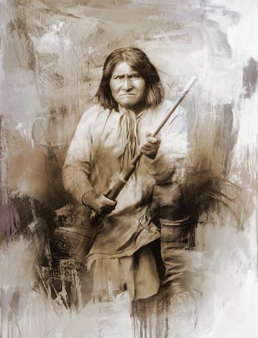 Geronimo Native American thumb