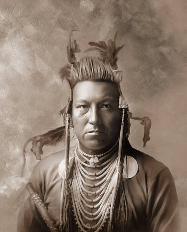 Swallow Bird Crow Indian Montana head-and-shoulders thumb