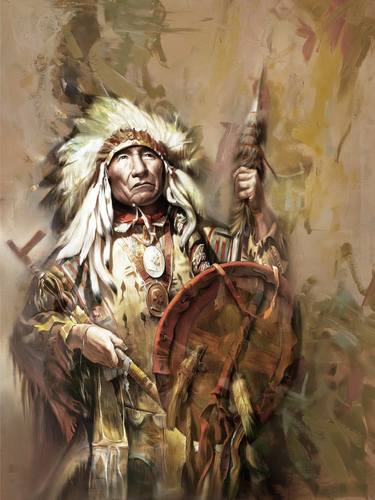 Native American Art HTY62 thumb