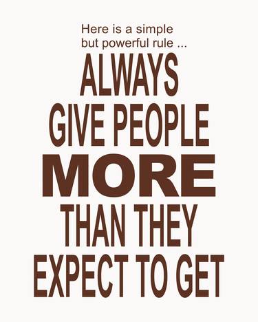 Always Give People More thumb