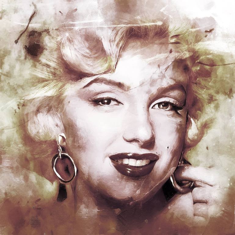 marilyn monroe art painting