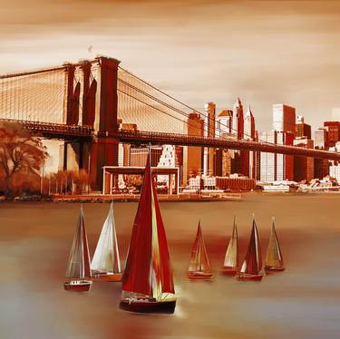 Original Architecture Paintings by Gull G