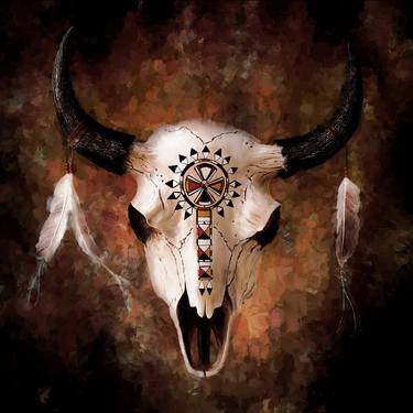 Native Skull Art 45ym thumb