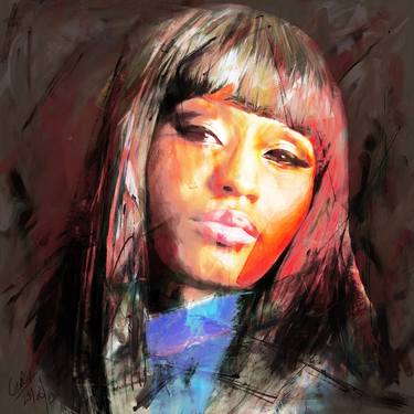 Print of Abstract Celebrity Paintings by Gull G