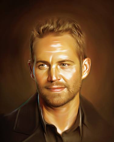 Paul Walker painting thumb