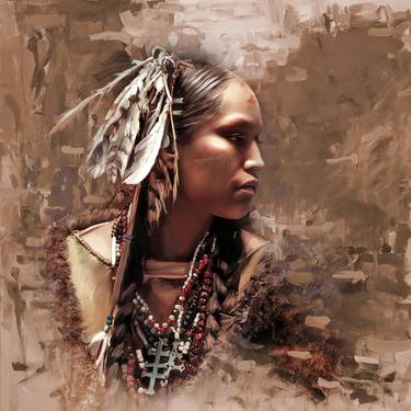 Native American female art gt5h thumb