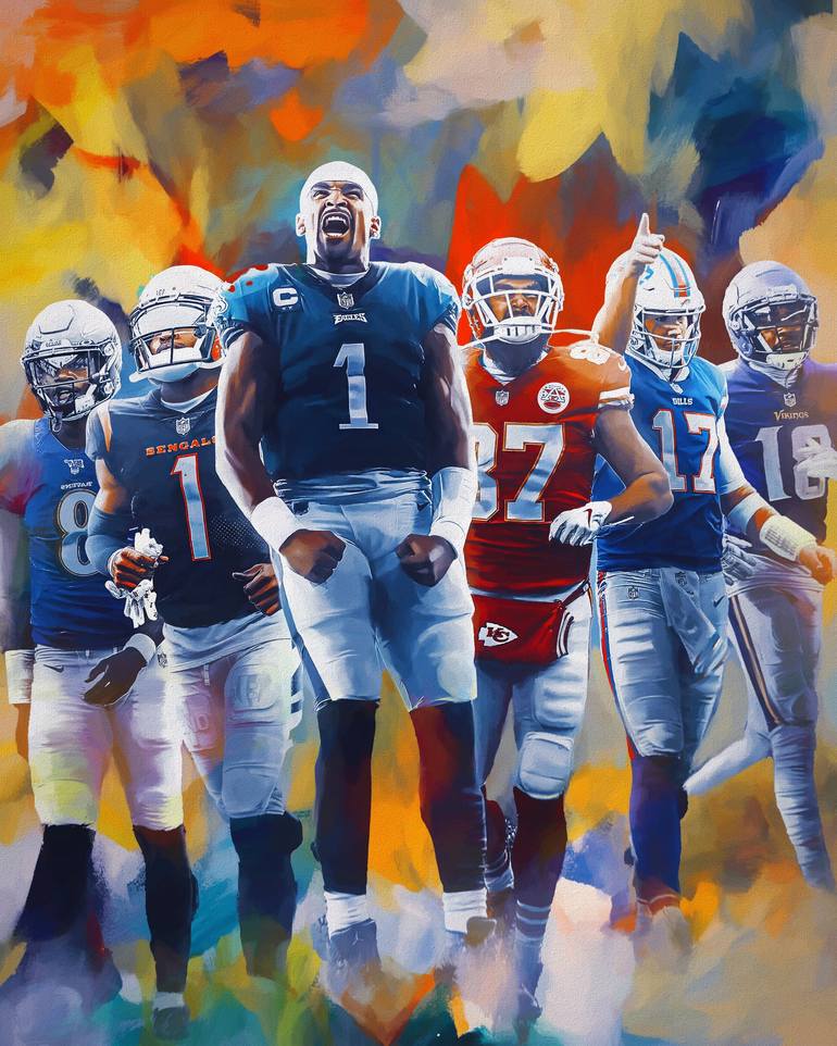 National Football League Painting by Gull G