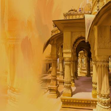 Print of Architecture Paintings by Gull G