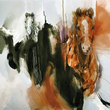 Abstract Horse Art 50qm71 thumb