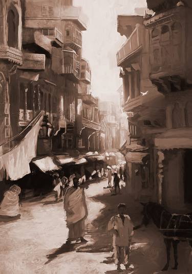 Street of old Lahore thumb