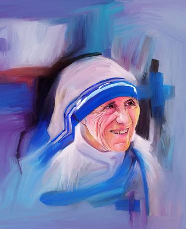 Mother Teresa art 45r thumb