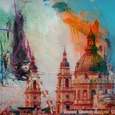 Original Architecture Paintings by Gull G