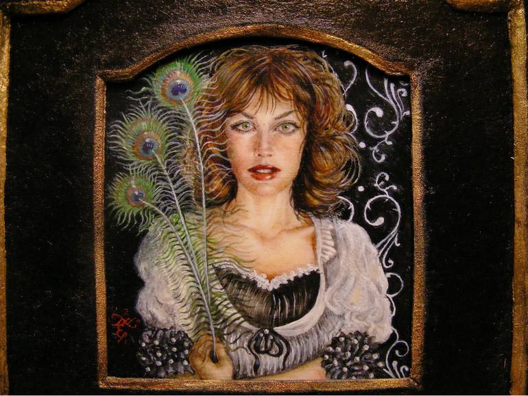 Original Figurative Women Painting by Nathan Ernst