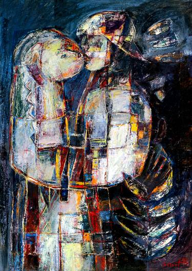 Original Abstract Paintings by Servet Poghosyan