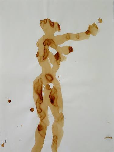 Print of Abstract Expressionism Body Drawings by Ricardo McRae