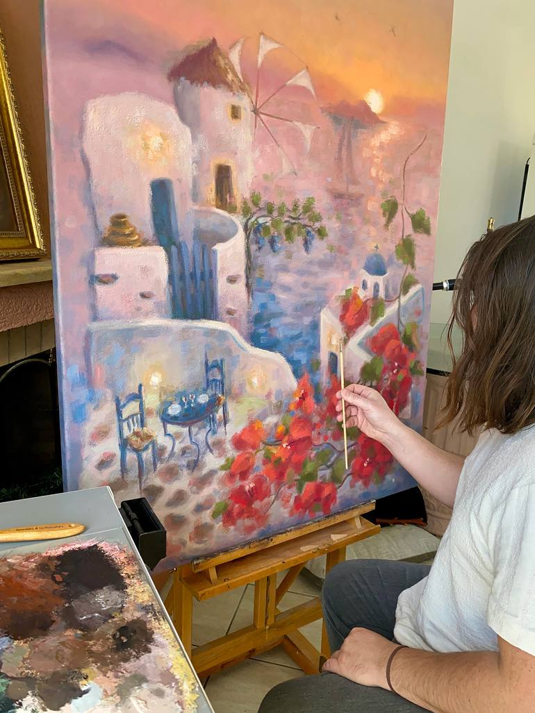 Original Contemporary Landscape Painting by Zac Zorbas