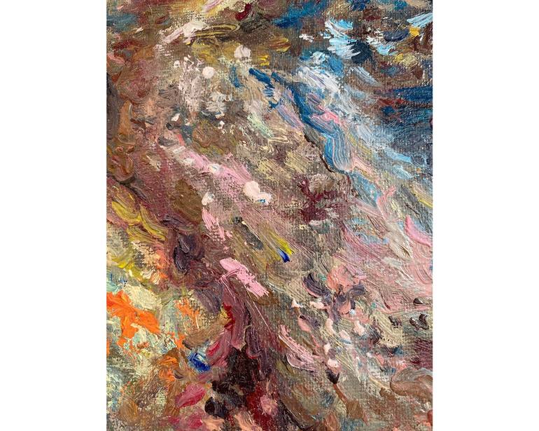 Original Abstract Expressionism Landscape Painting by Zachary Zorbas