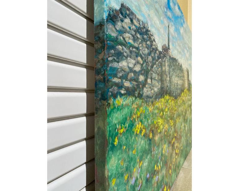 Original Abstract Landscape Painting by Zac Zorbas