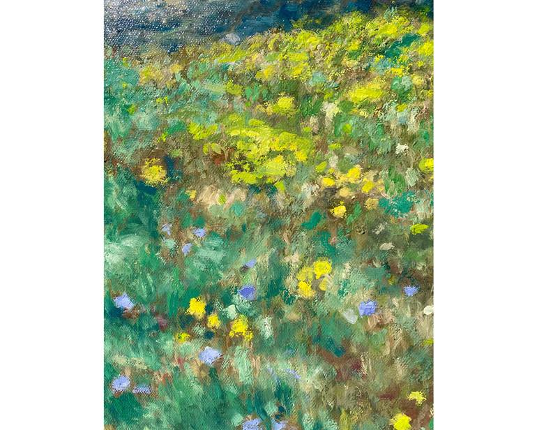 Original Abstract Landscape Painting by Zac Zorbas