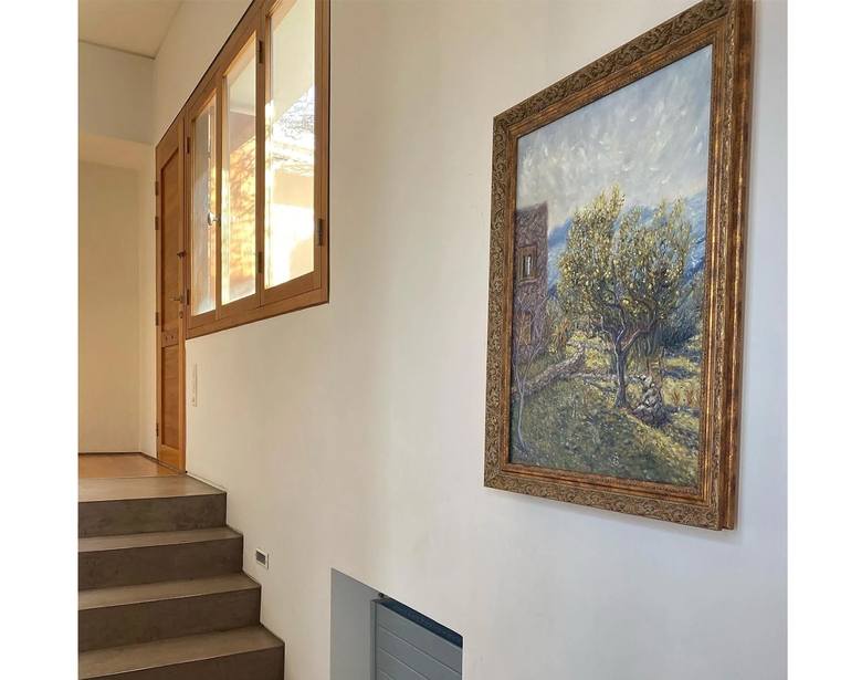 Original Abstract Expressionism Landscape Painting by Zac Zorbas