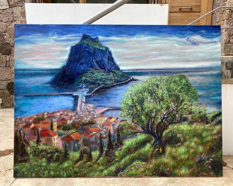 Original Expressionism Landscape Painting by Zachary Zorbas