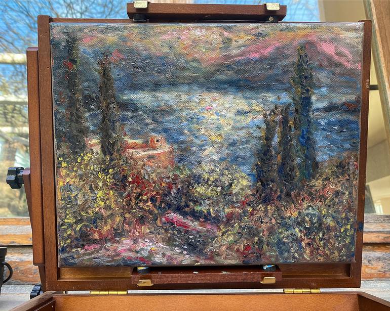 Original Expressionism Landscape Painting by Zachary Zorbas