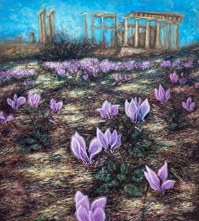 Print of Contemporary Landscape Paintings by Zachary Zorbas