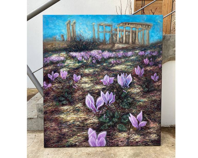 Original Contemporary Landscape Painting by Zac Zorbas