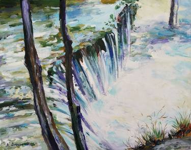 Original Impressionism Water Paintings by Natalia Browarnik