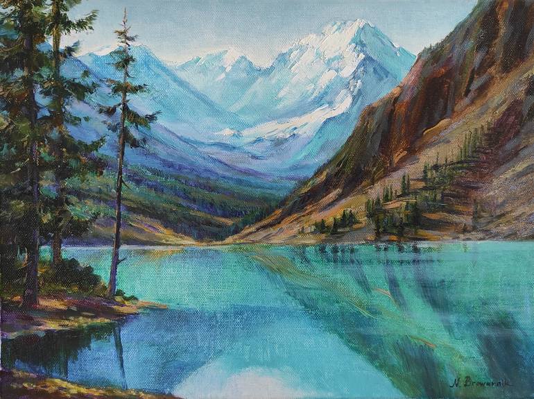 Print of Realism Nature Paintings by Natalia Browarnik