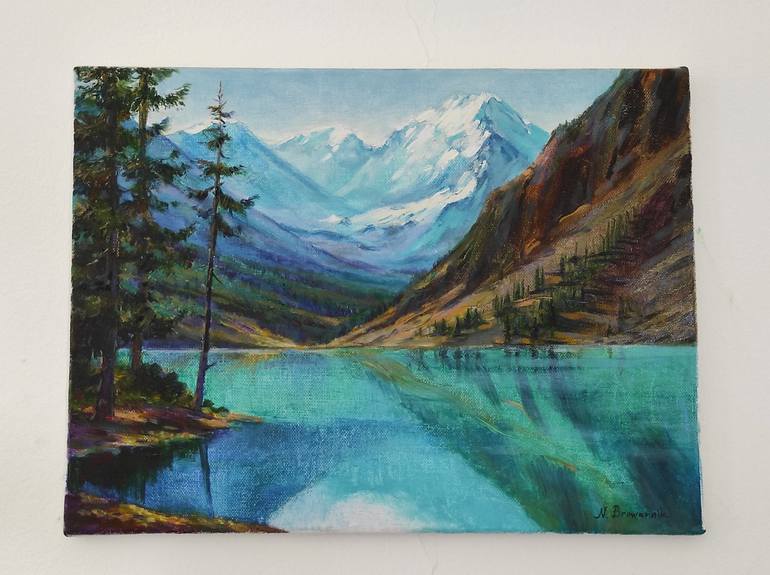 Original Realism Nature Painting by Natalia Browarnik