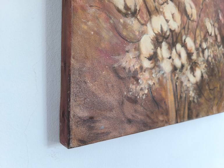 Original Realism Floral Painting by Natalia Browarnik