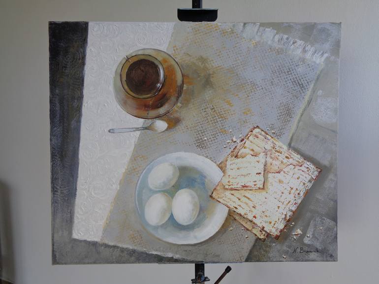 Original Still Life Painting by Natalia Browarnik