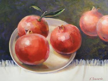 Original Still Life Paintings by Natalia Browarnik