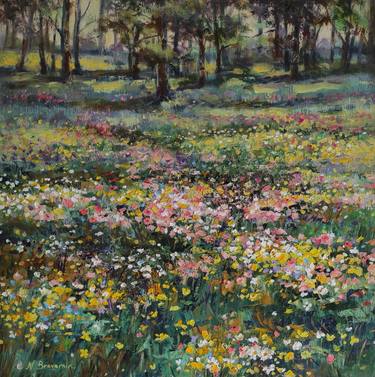 Original Impressionism Landscape Paintings by Natalia Browarnik