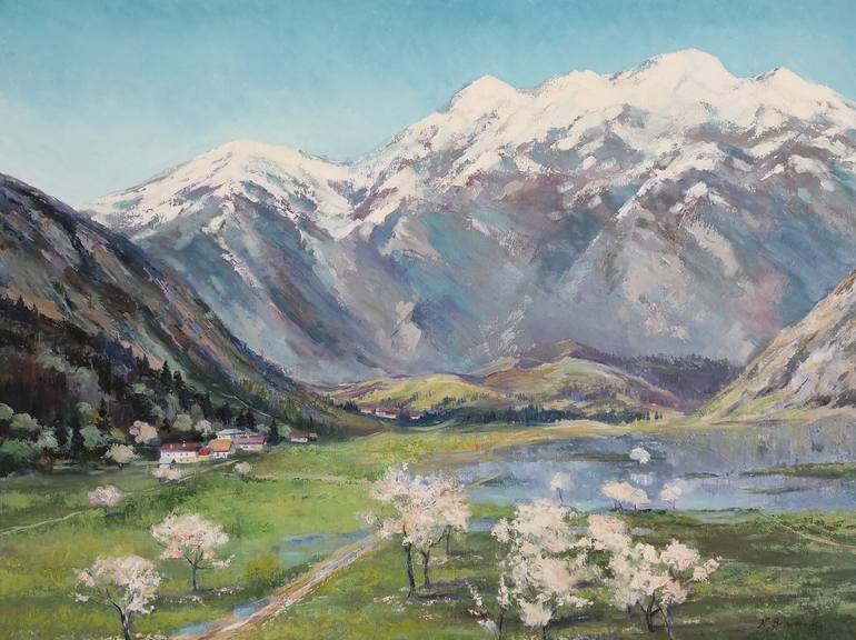 Original  Painting by natalia browarnik