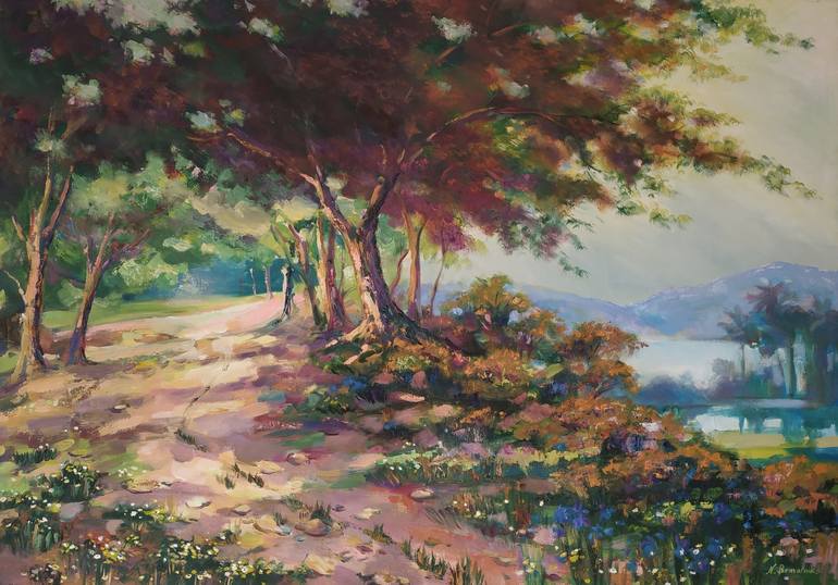 Original  Painting by natalia browarnik