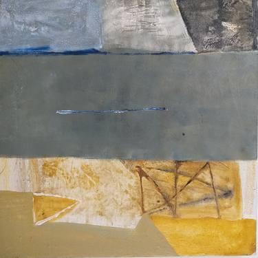 Original Abstract Expressionism Abstract Painting by Shailesh Dabholkar