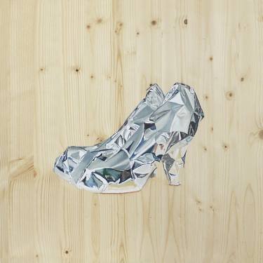 Saatchi Art Artist Gemma Gené; Painting, “Wrapped Shoes” #art