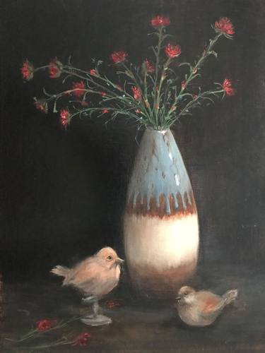 Vase with Birds thumb