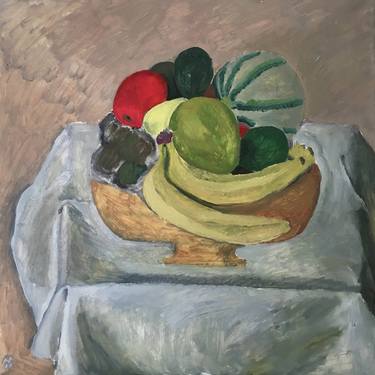 Original Expressionism Still Life Paintings by Maria Magenta