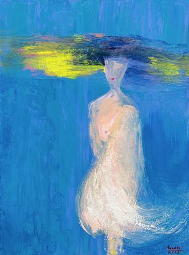 Print of Figurative Women Paintings by Tran Tuan