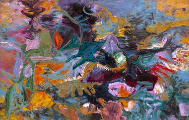 Print of Abstract Nature Paintings by Tran Tuan
