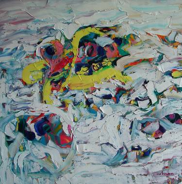 Print of Abstract Expressionism Fantasy Paintings by Tran Tuan